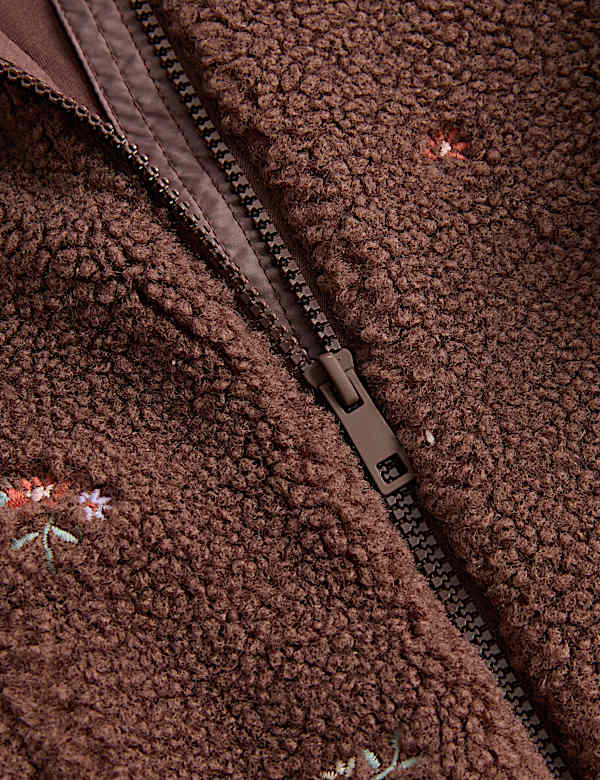 Borg Floral Jacket (0-5 Yrs)