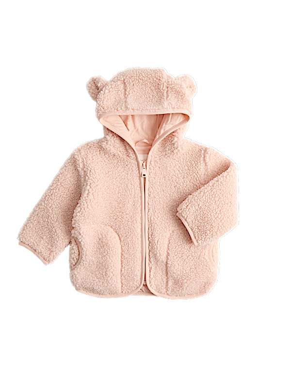 Hooded Borg Jacket with Ears (0-4 Yrs)