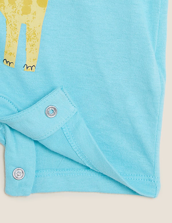 Pure Cotton Giraffe Romper (0 - 3 Yrs)