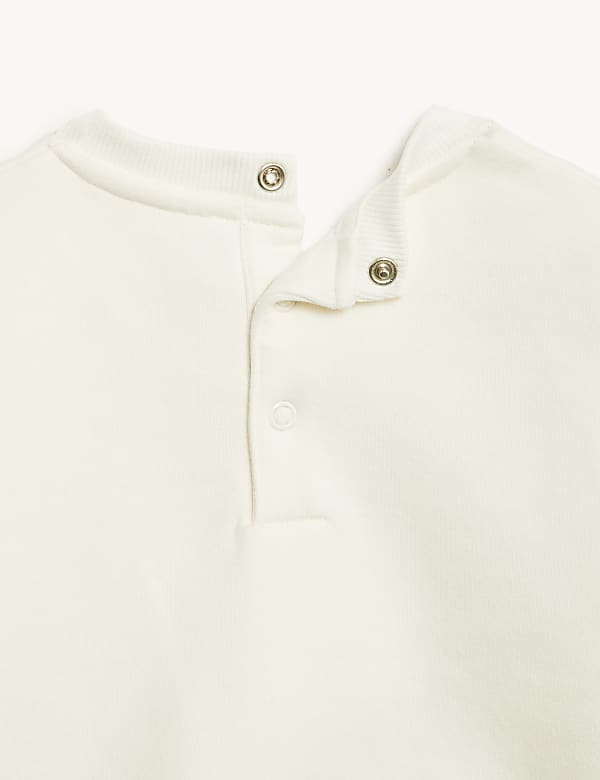 Cotton Rich Smile Slogan Sweater