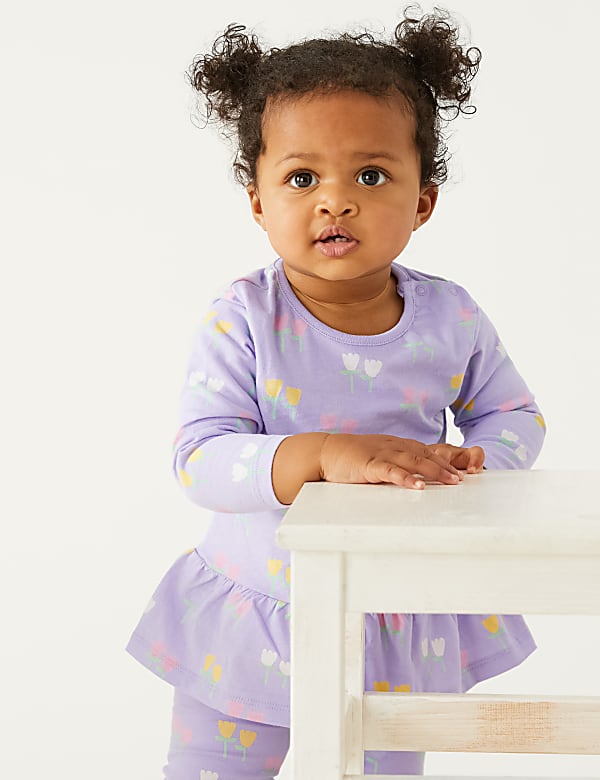Pure Cotton Floral Top