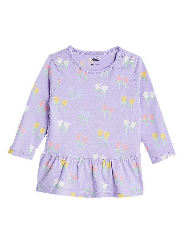 Pure Cotton Floral Top