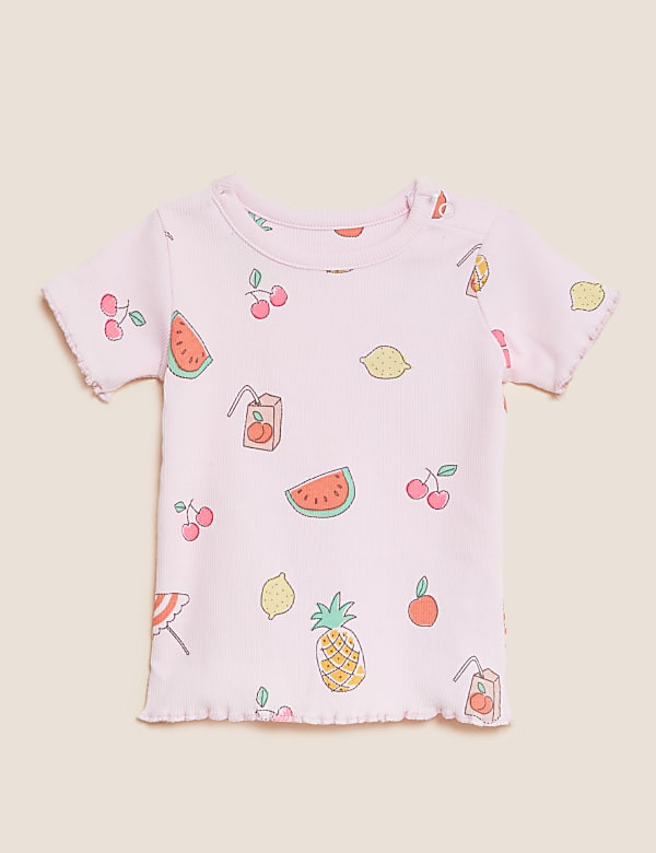3pk Cotton Rich Print T-Shirts (0-3 Yrs)