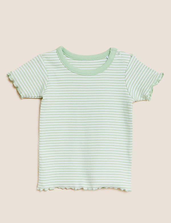 3pk Cotton Rich Print T-Shirts (0-3 Yrs)