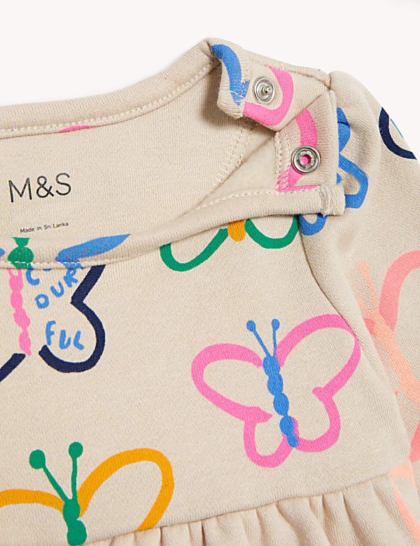 Cotton Rich Butterfly Dress