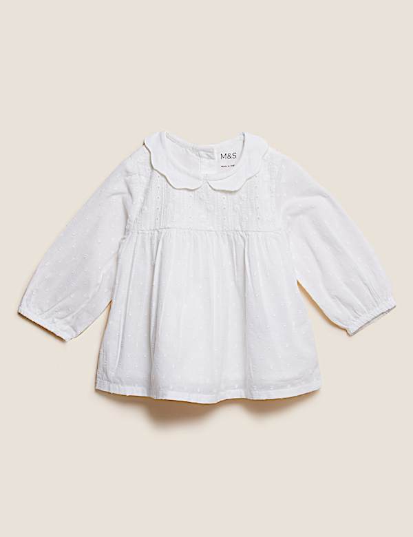 2pc Cotton Rich Blouse and Leggings Outfit