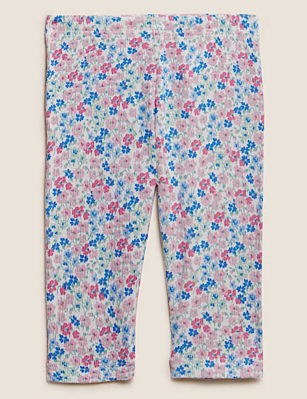 2pc Cotton Rich Blouse and Leggings Outfit