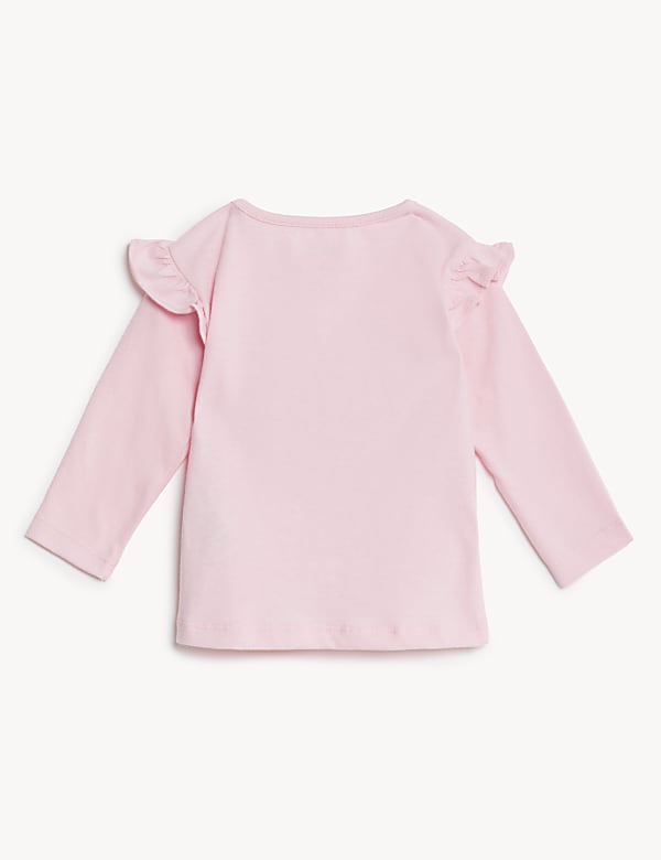 Pure Cotton Frill Top