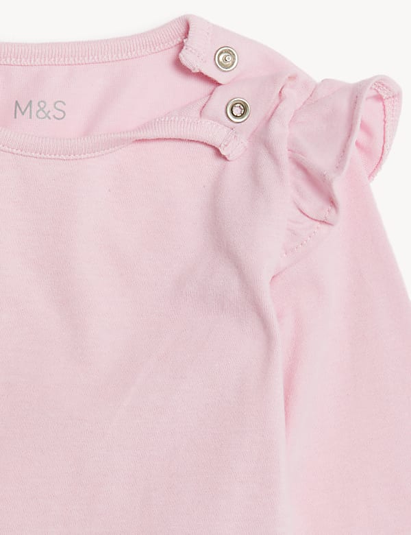 Pure Cotton Frill Top