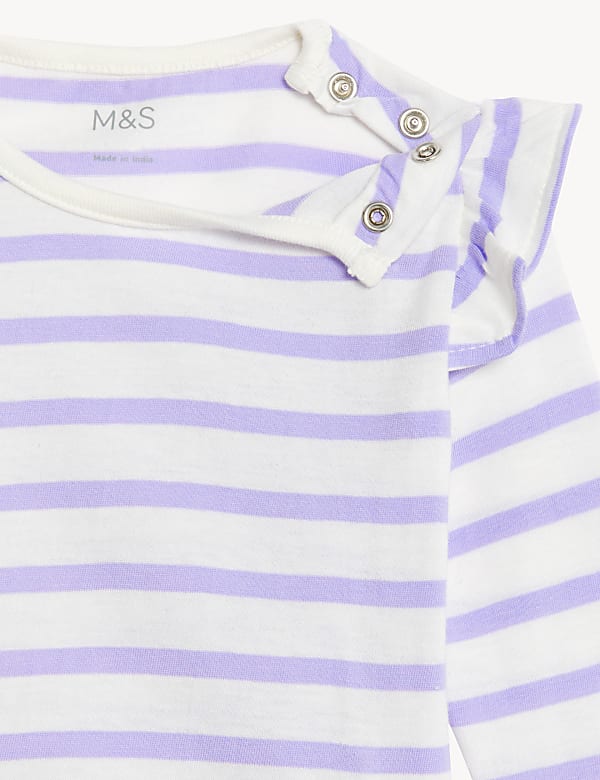Pure Cotton Frill Top