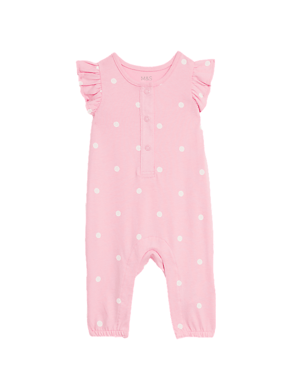 Pure Cotton Spot Romper