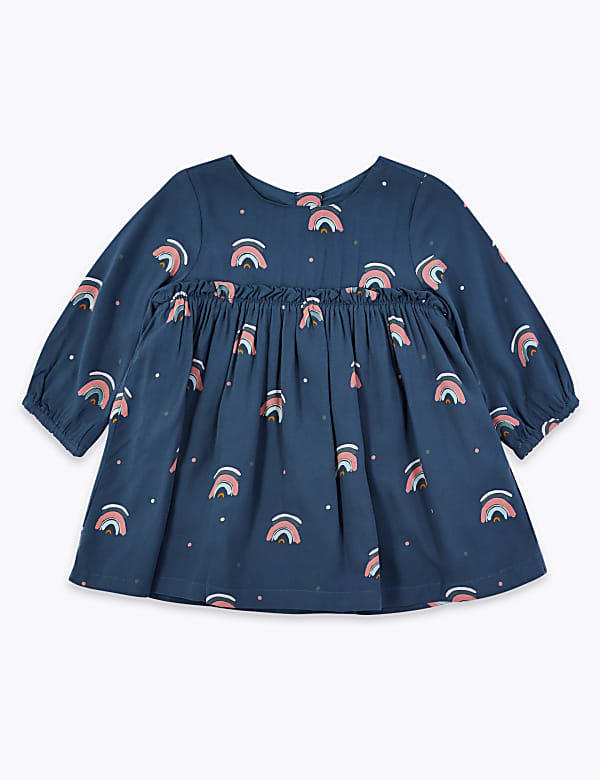 Rainbow Print Dress (0-3 Yrs)