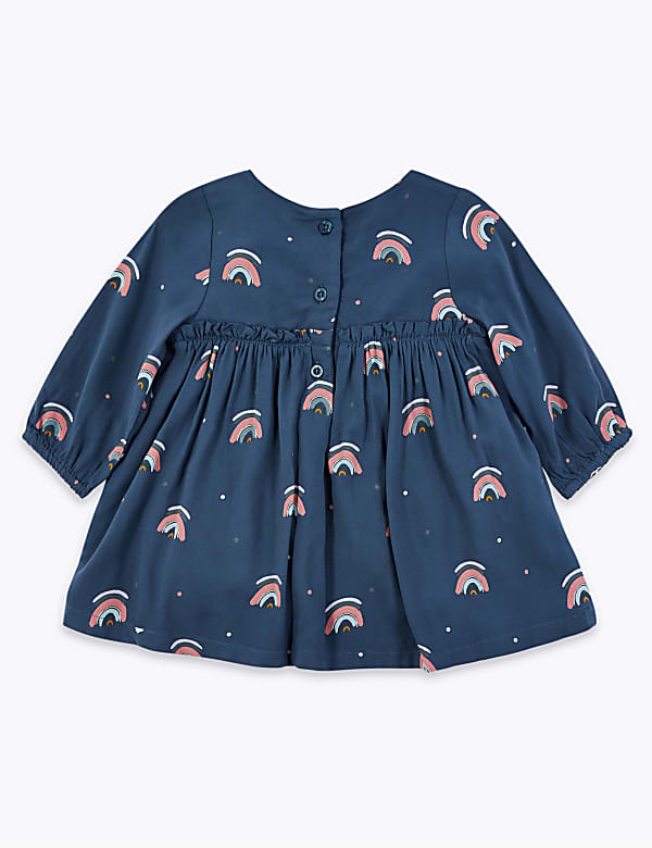 Rainbow Print Dress (0-3 Yrs)