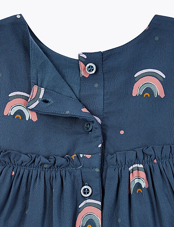 Rainbow Print Dress (0-3 Yrs)