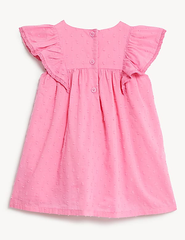 Pure Cotton Textured Dress