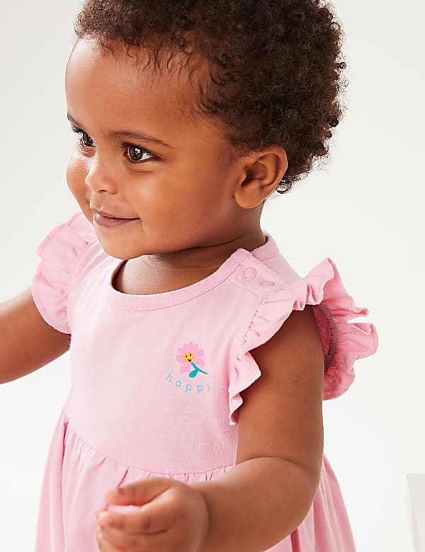 Pure Cotton Flower Dress