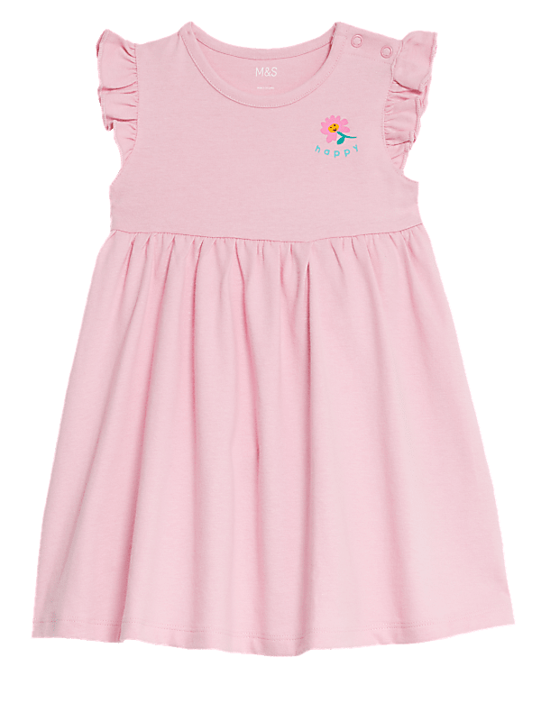 Pure Cotton Flower Dress