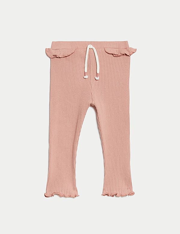 3pk Pure Cotton Leggings (0-3 Yrs)