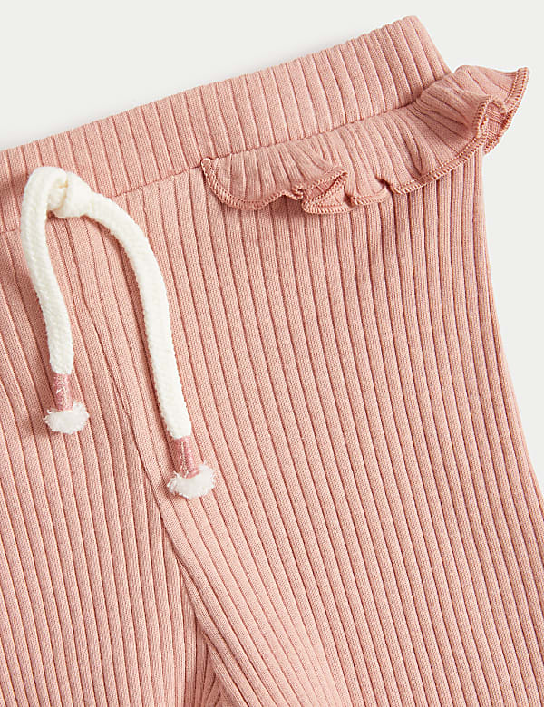 3pk Pure Cotton Leggings (0-3 Yrs)