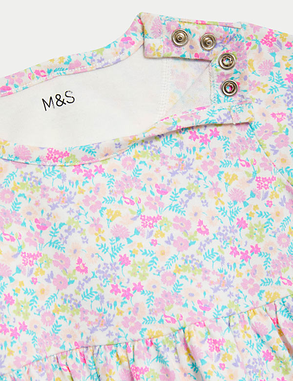 Pure Cotton Ditsy Floral Dress