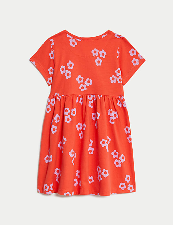 Pure Cotton Floral Dress