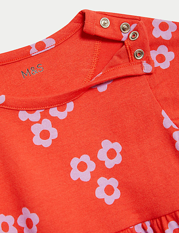 Pure Cotton Floral Dress