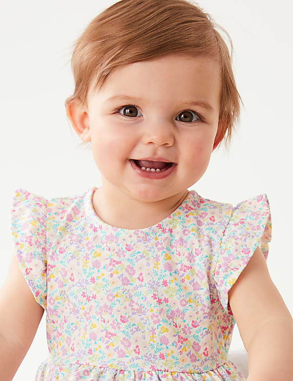 Pure Cotton Floral Romper