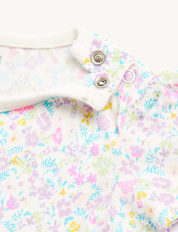 Pure Cotton Floral T-Shirt