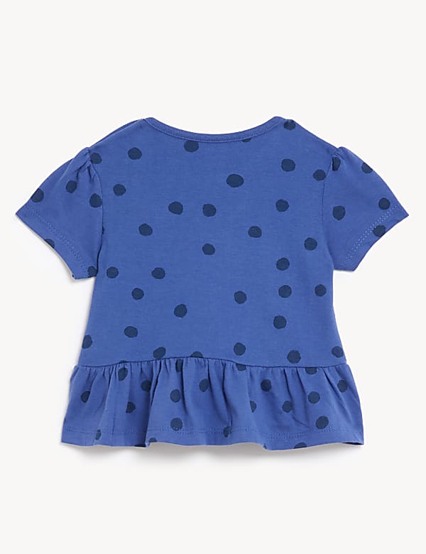 Pure Cotton Spot T-Shirt