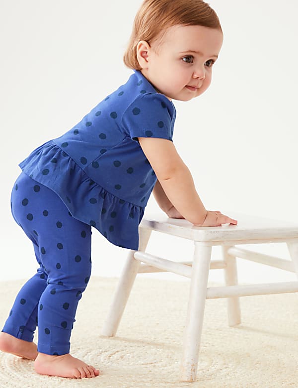 Pure Cotton Spot T-Shirt