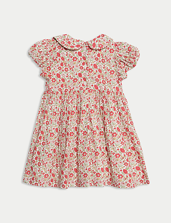 Pure Cotton Floral Dress (0-3 Yrs) - NL