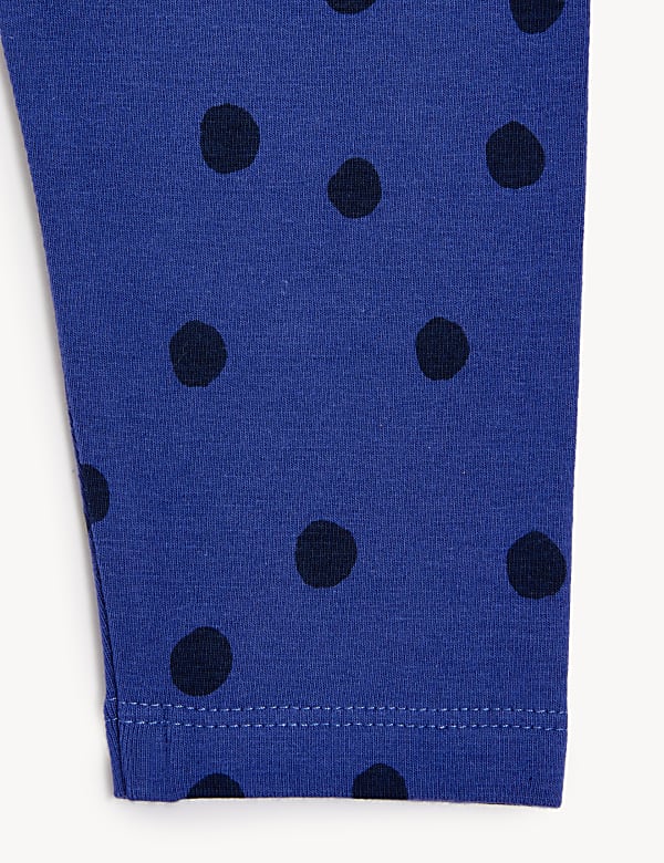 Cotton Rich Spot Leggings