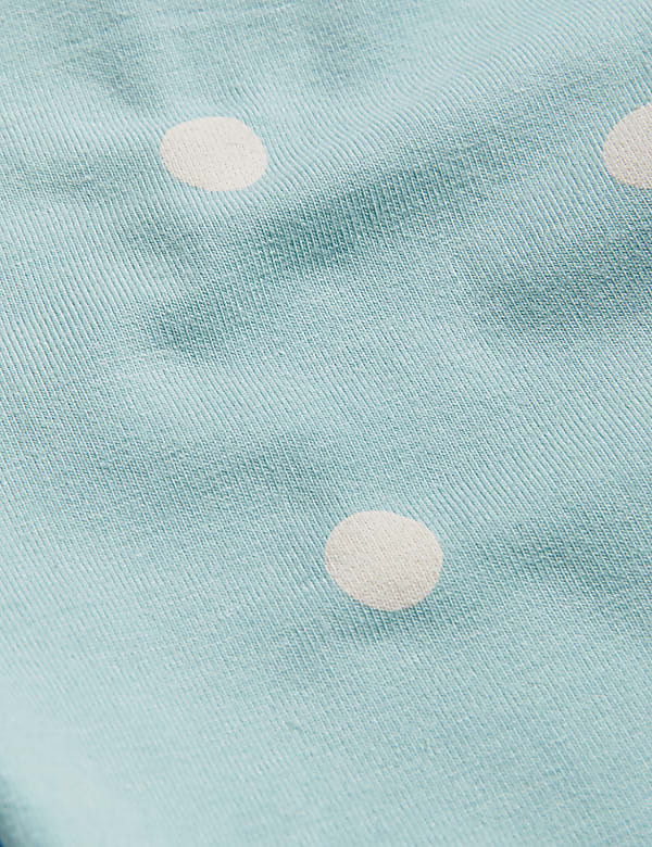 Cotton Rich Spot Leggings (0-3 Yrs)