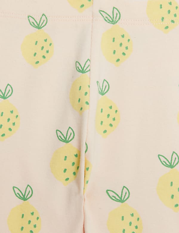 2pc Cotton Rich Lemon Outfit