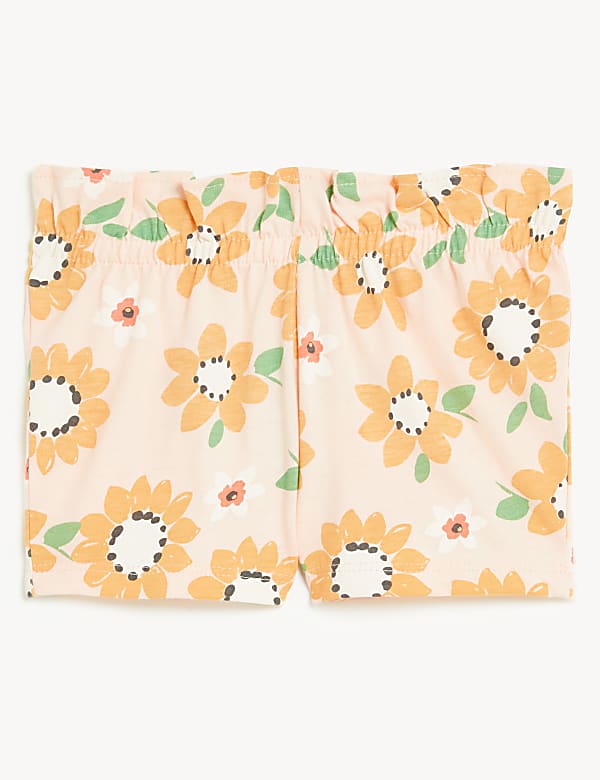 3pk Pure Cotton Printed Shorts