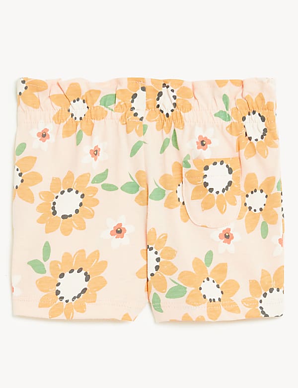 3pk Pure Cotton Printed Shorts
