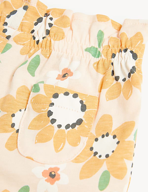 3pk Pure Cotton Printed Shorts