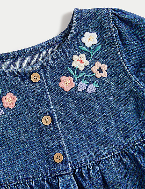 2pc Cotton Rich Floral Outfit (0-3 Yrs)