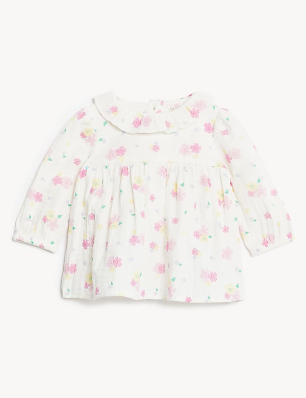 2pk Pure Cotton Floral Outfit