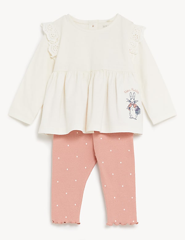 2pc Cotton Rich Peter Rabbit™ Outfit