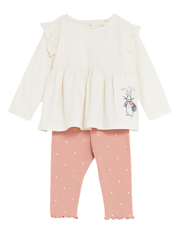2pc Cotton Rich Peter Rabbit™ Outfit