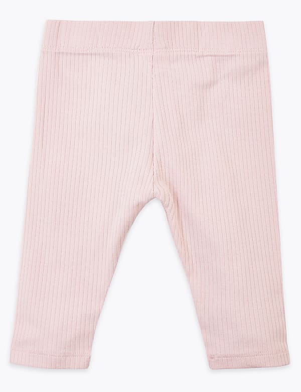 3 Pack Cotton Rich Floral Leggings (0-3 Yrs)