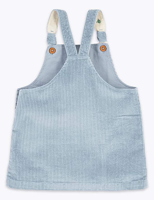 Cotton Rich Corduroy Pinafore (0-3 Yrs)