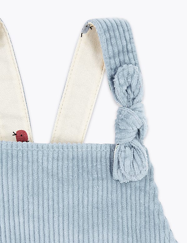 Cotton Rich Corduroy Pinafore (0-3 Yrs)