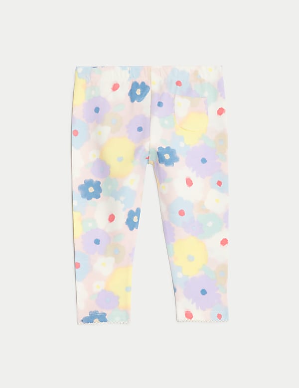 Κολάν με υψηλή περιεκτικότητα σε βαμβάκι, σετ των 3 (0-3 ετών) - GR