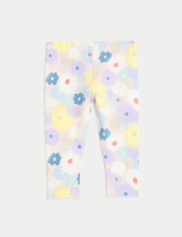 Κολάν με υψηλή περιεκτικότητα σε βαμβάκι, σετ των 3 (0-3 ετών) - GR