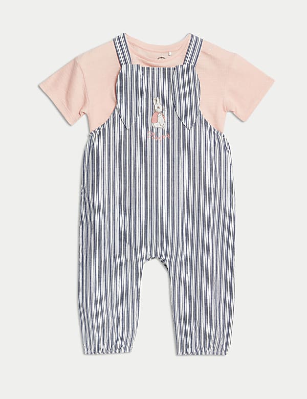 2pc Pure Cotton Peter Rabbit Outfit (0-3 Yrs) - FR