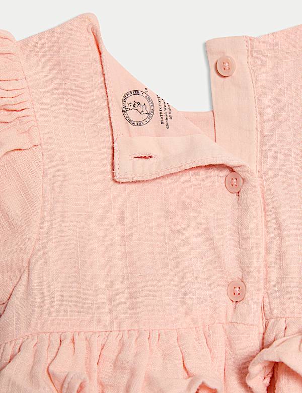 Pure Cotton Peter Rabbit&trade; Dress (0-3 Yrs) - FI