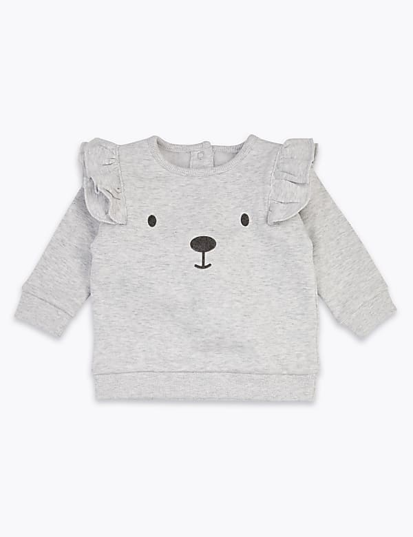 2 Piece Cotton Face Detail Outfit (0-3 Yrs)