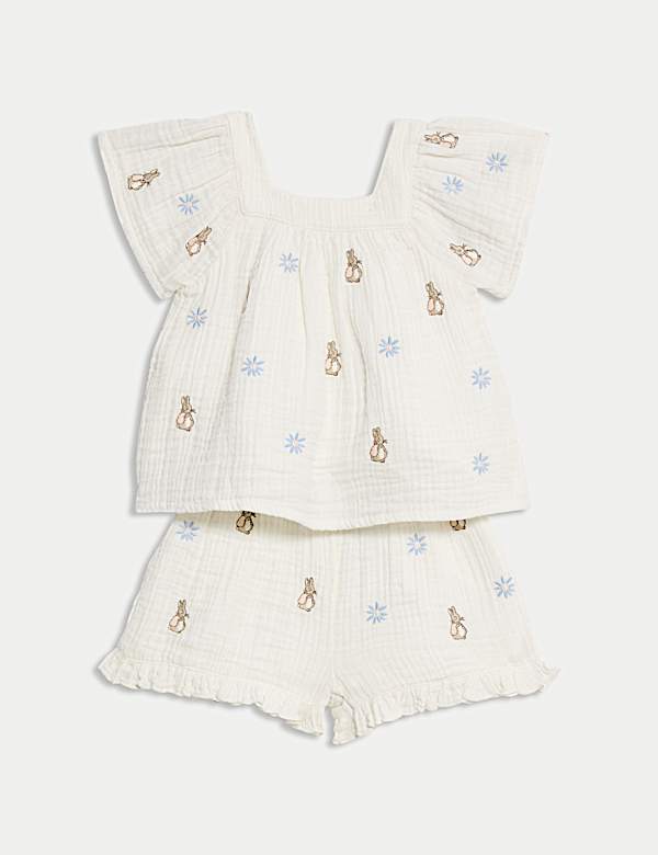 2pc Pure Cotton Peter Rabbit™ Outfit (0-3 Yrs) - VN